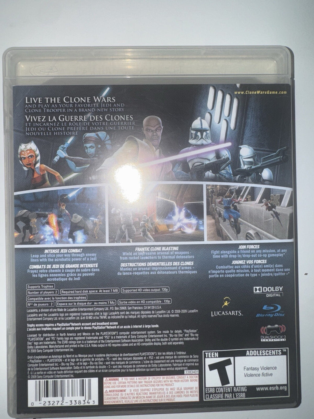 Star Wars: The Clone Wars - Republic Heroes (Sony PlayStation 3, 2009) CIB PS3