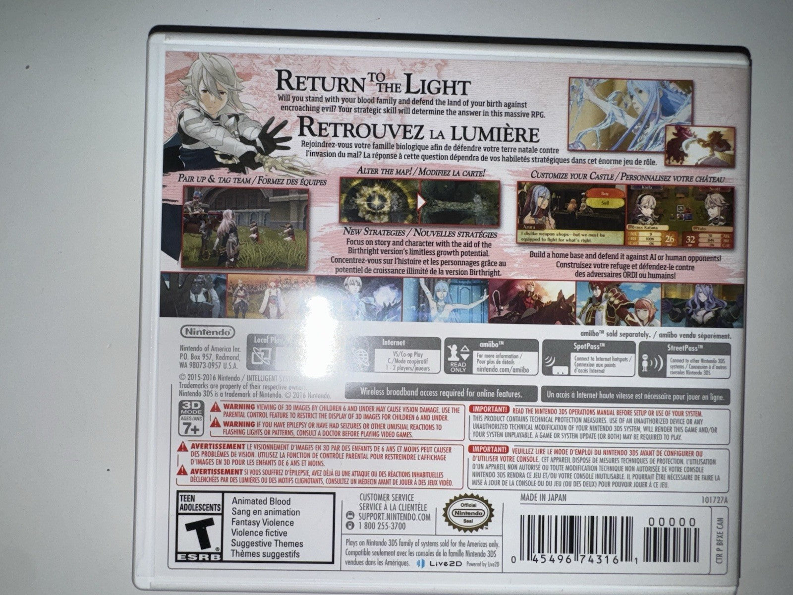 Fire Emblem Fates: Birthright - Nintendo 3DS