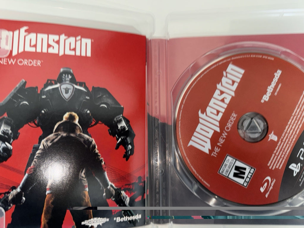 Wolfenstein: The New Order (Sony PlayStation 3, 2014) CIB COMPLETE PS3