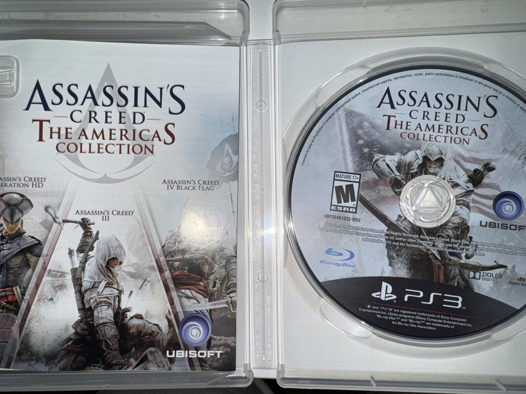 Assassin's Creed: The Americas Collection (Sony PlayStation 3, 2014) CIB PS3