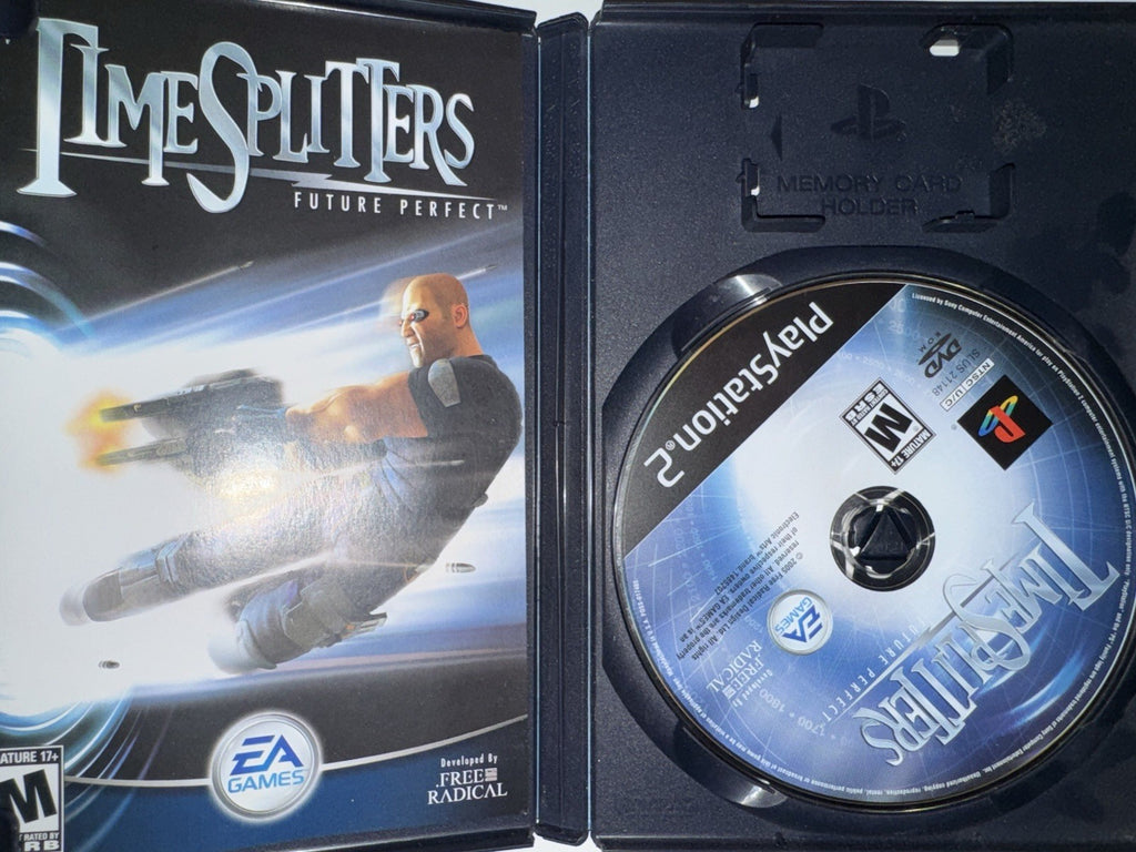 Time Splitters Future Perfect (Sony PlayStation 2 , 2005) CIB COMPLETE PS2