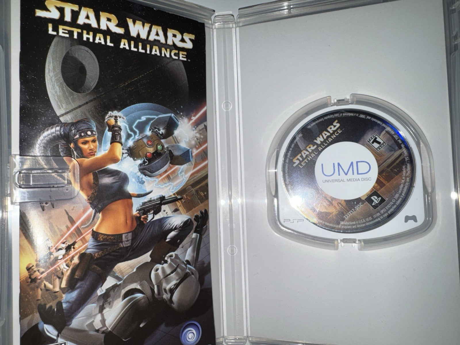 Star Wars: Lethal Alliance (Sony PSP, 2006) CIB COMPLETE PSP