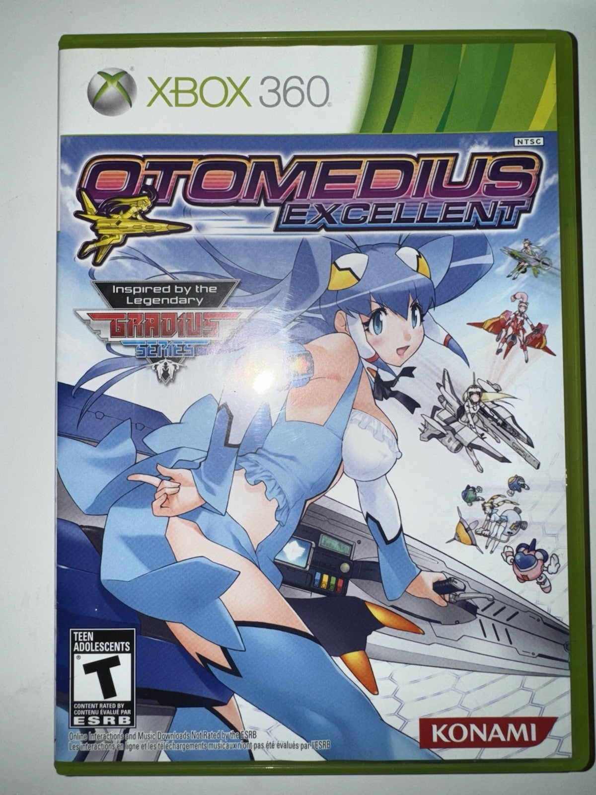 Otomedius Excellent - Microsoft Xbox 360 CIB COMPLETE + MANUAL XB360