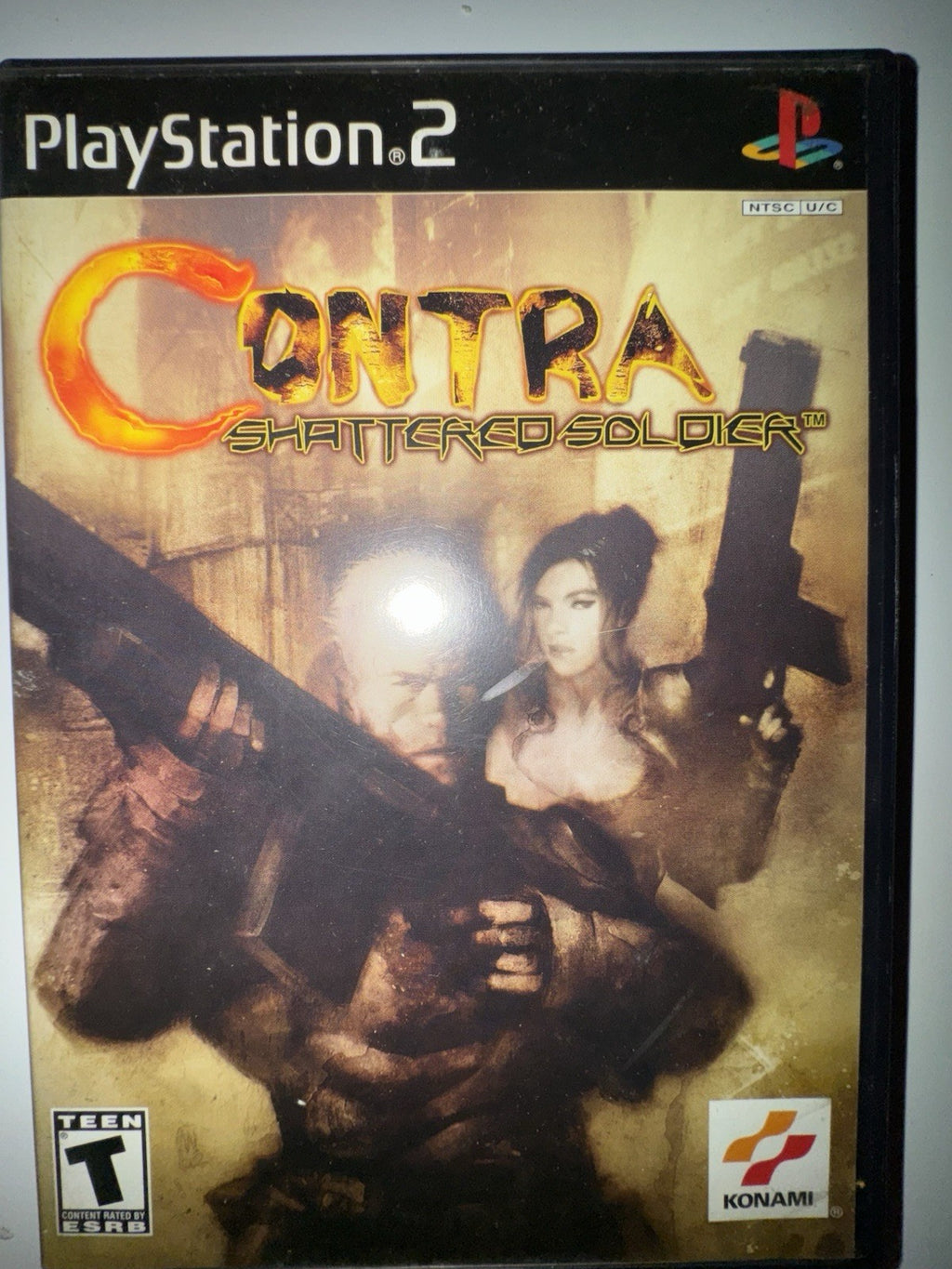 Contra: Shattered Soldier (Sony PlayStation 2, 2002) CIB COMPLETE PS2