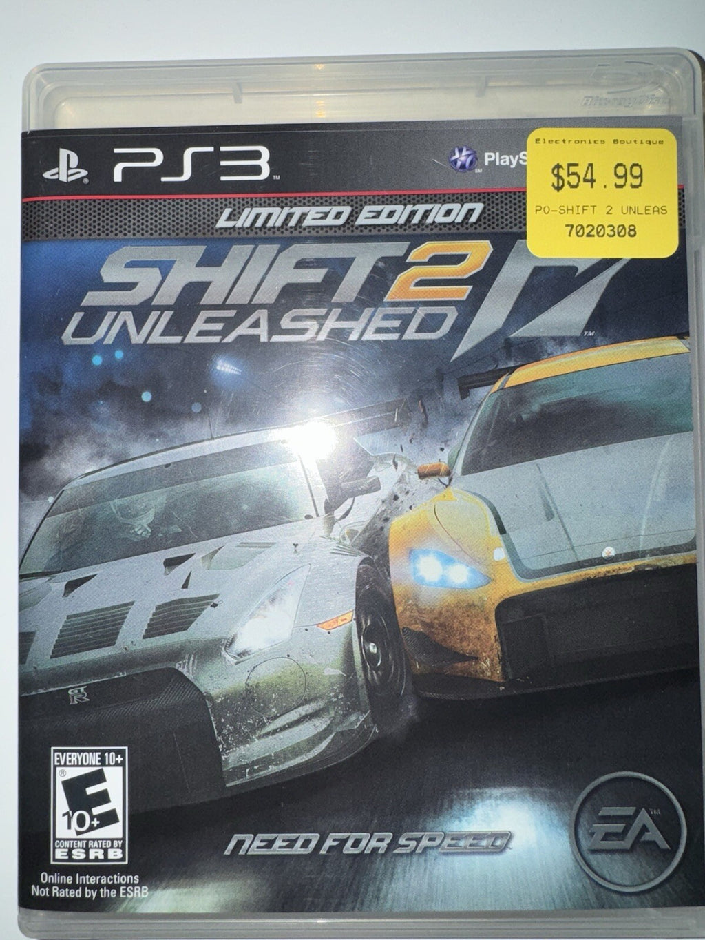 Shift 2: Unleashed -- Limited Edition (Sony PlayStation 3, 2011) PS3 CIB