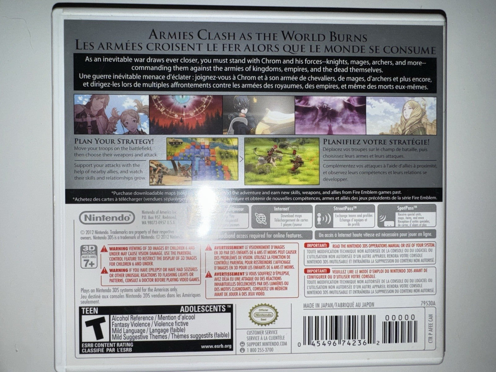 Fire Emblem: Awakening (Nintendo 3DS, 2013)