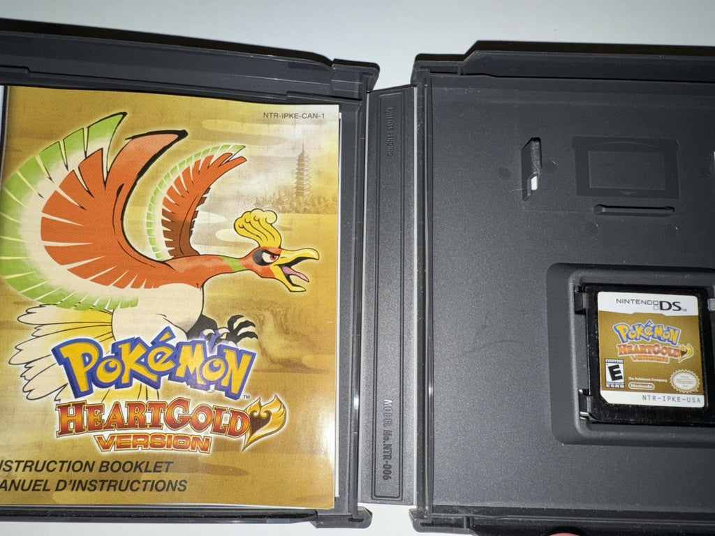 Pokemon: HeartGold Version (Nintendo DS, 2010) CIB COMPLETE + MANUAL