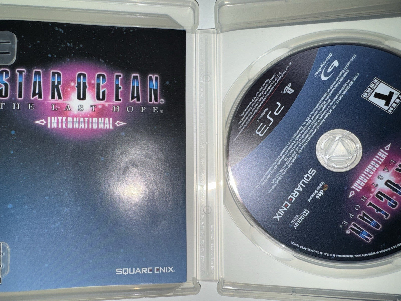 Star Ocean: The Last Hope International (Sony PlayStation 3, 2010) CIB PS3