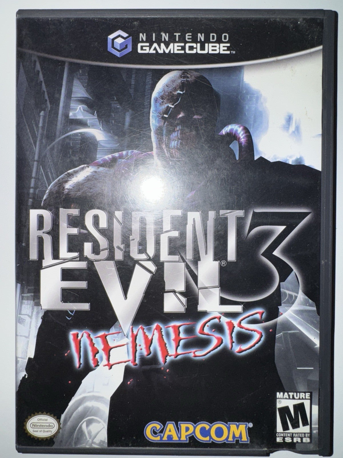 Resident Evil 3: Nemesis (Nintendo GameCube, 2003) CIB COMPLETE + MANUAL GC