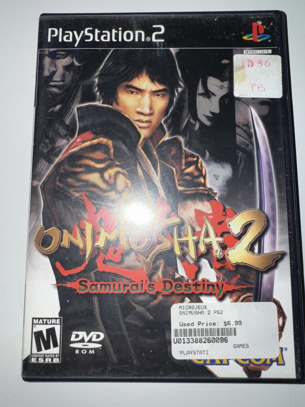 Onimusha 2: Samurai's Destiny (Sony PlayStation 2, 2002) CIB COMPLETE PS2