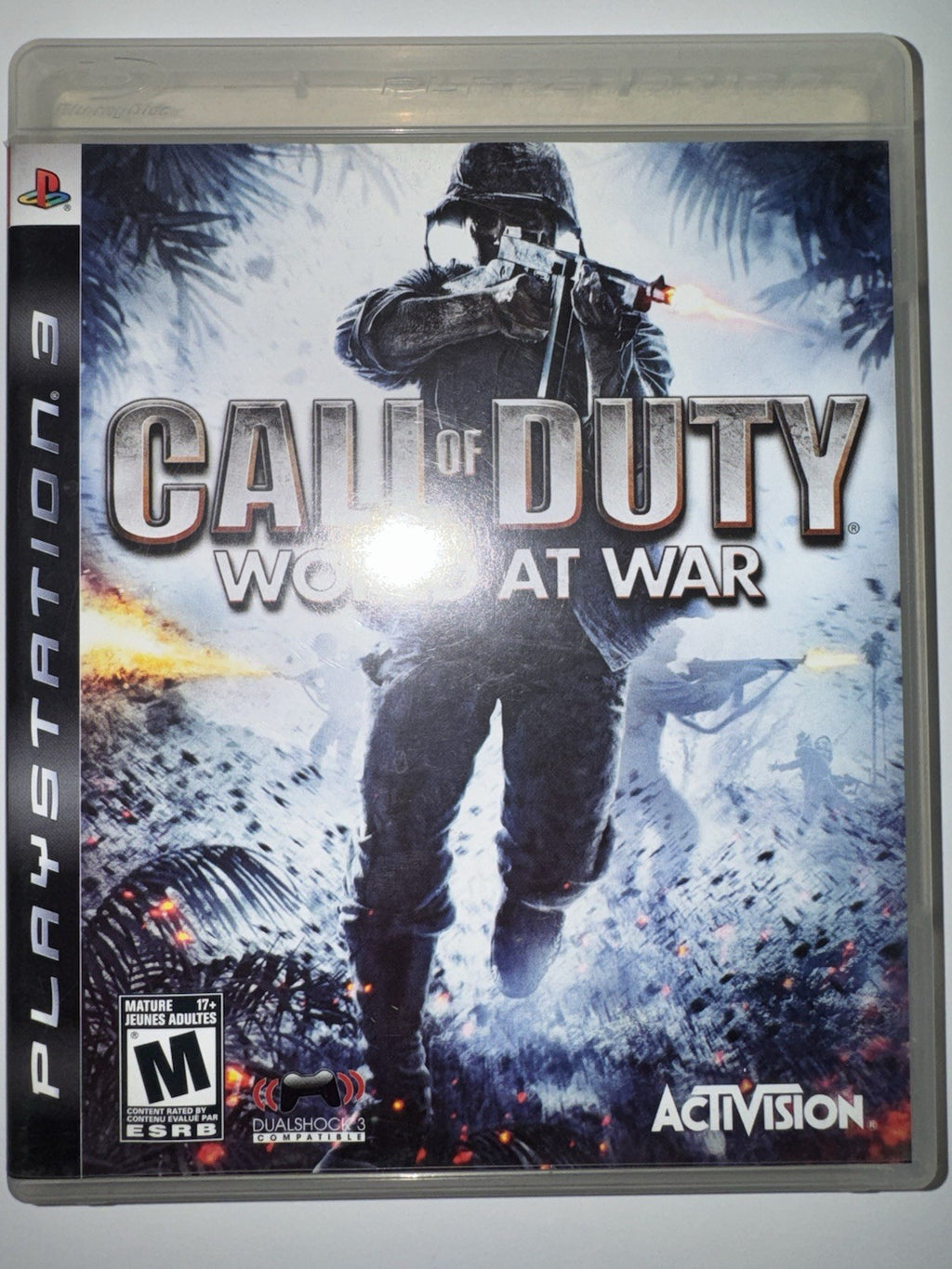 Call of Duty: World At War (Sony PlayStation 3, 2008) CIB COMPLETE PS3