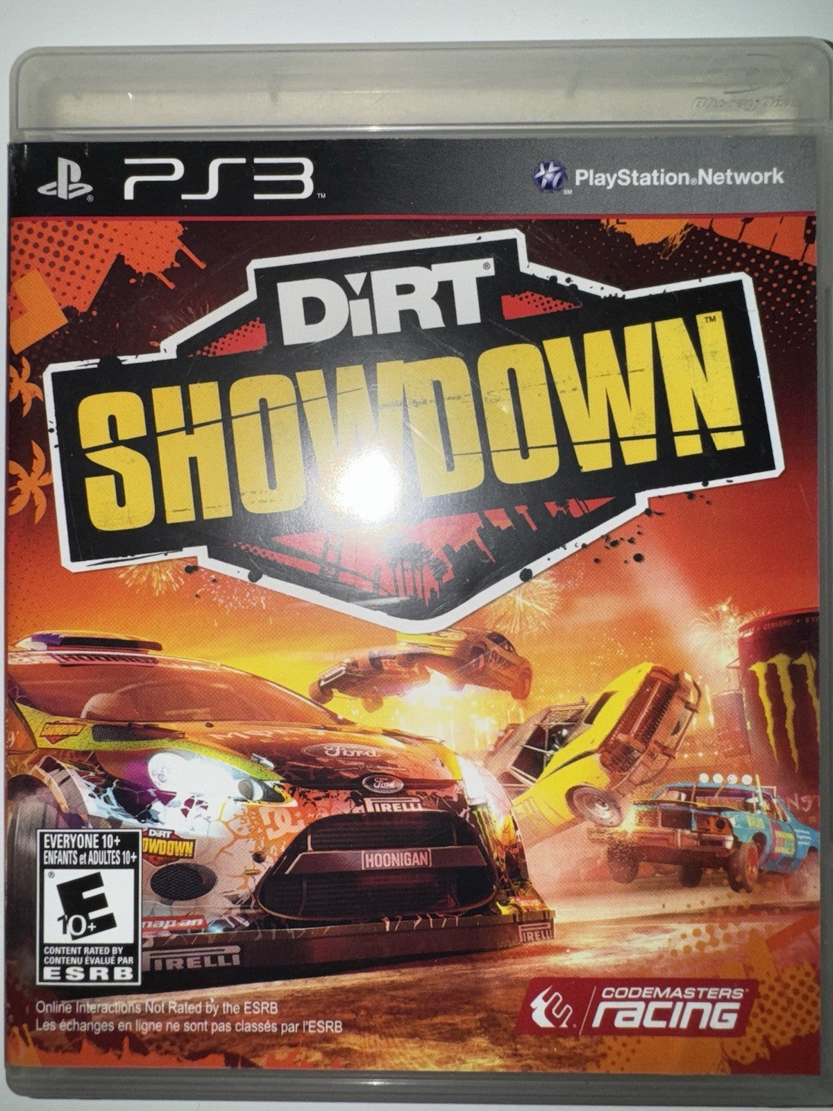 DiRT Showdown (Sony PlayStation 3, 2012) CIB COMPLETE + MANUAL PS3