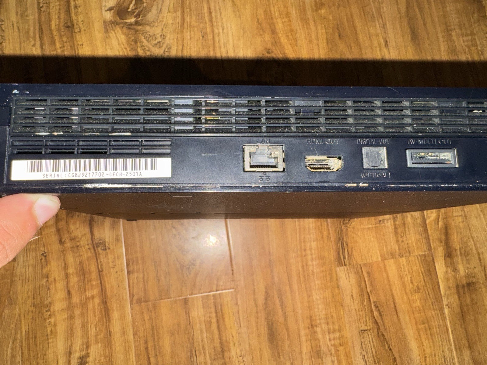 Sony PlayStation 3 Slim 160GB Console PS3 CECH-2501A W/CONTROLLER AND Games