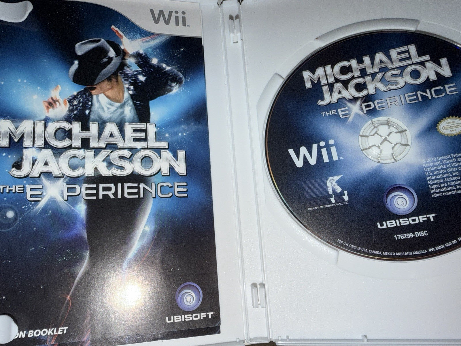 Michael Jackson: The Experience (Nintendo Wii, 2010) CIB COMPLETE WII