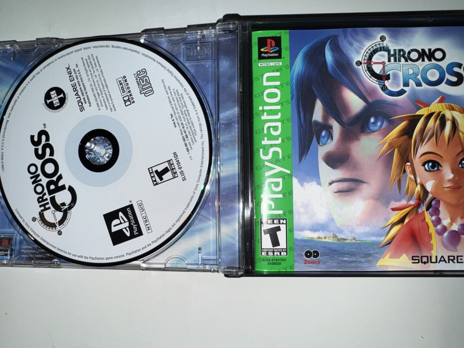 Chrono Cross (Greatest Hits) (Sony PlayStation 1, 2001) CIB COMPLETE +MANUAL PS1