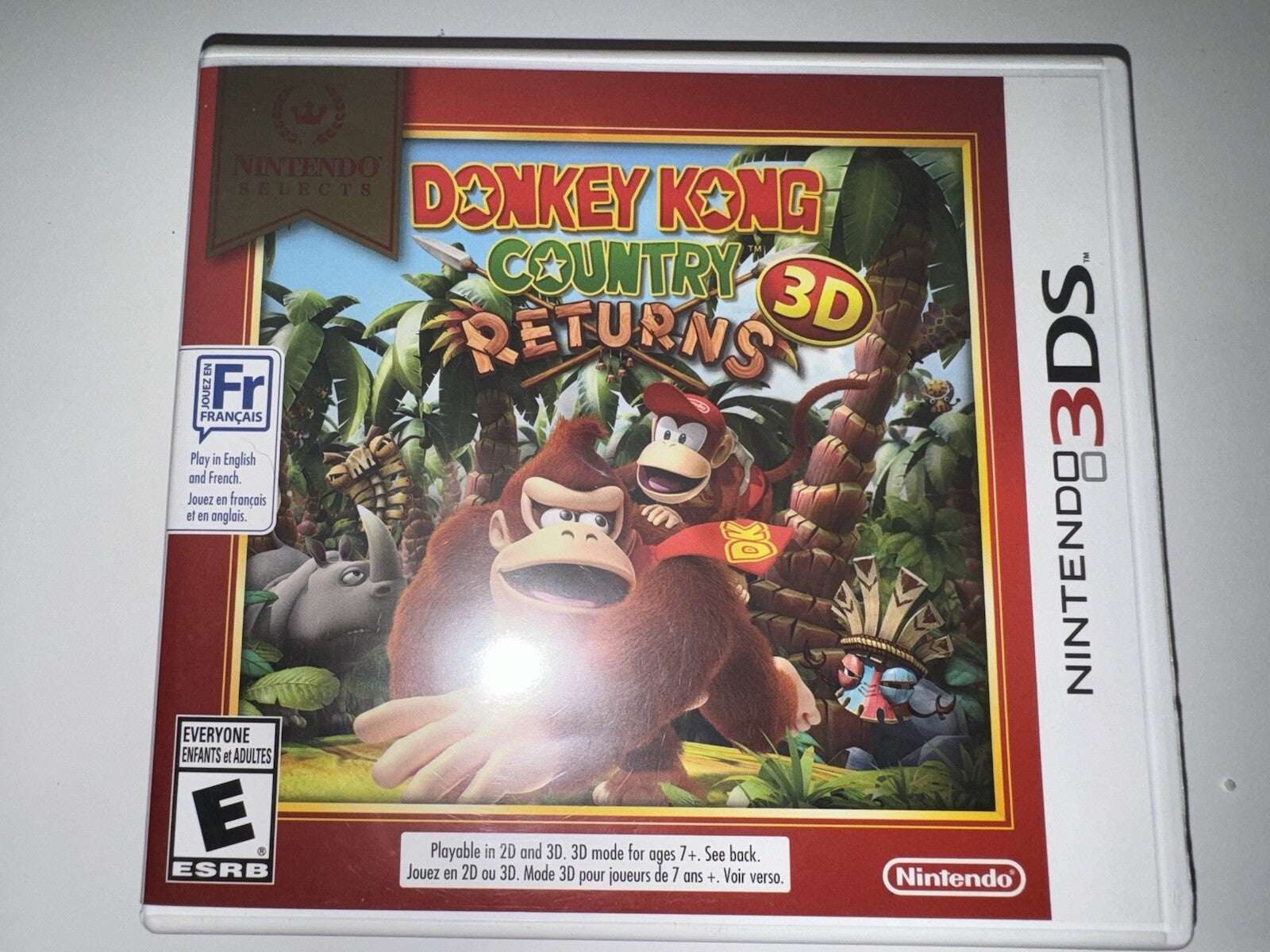 Donkey Kong Country Returns 3D ( Nintendo 3DS, 2013)