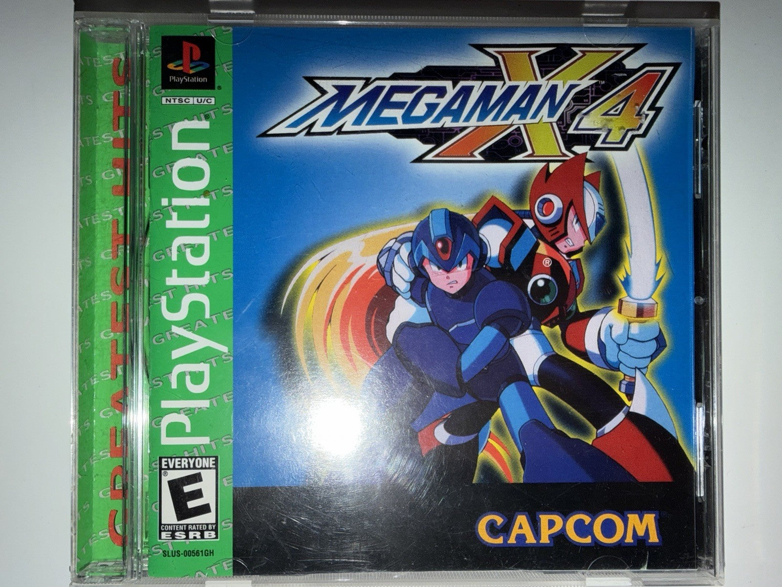 Mega Man X4 (Sony PlayStation 1, 1997) CIB COMPLETE PS1