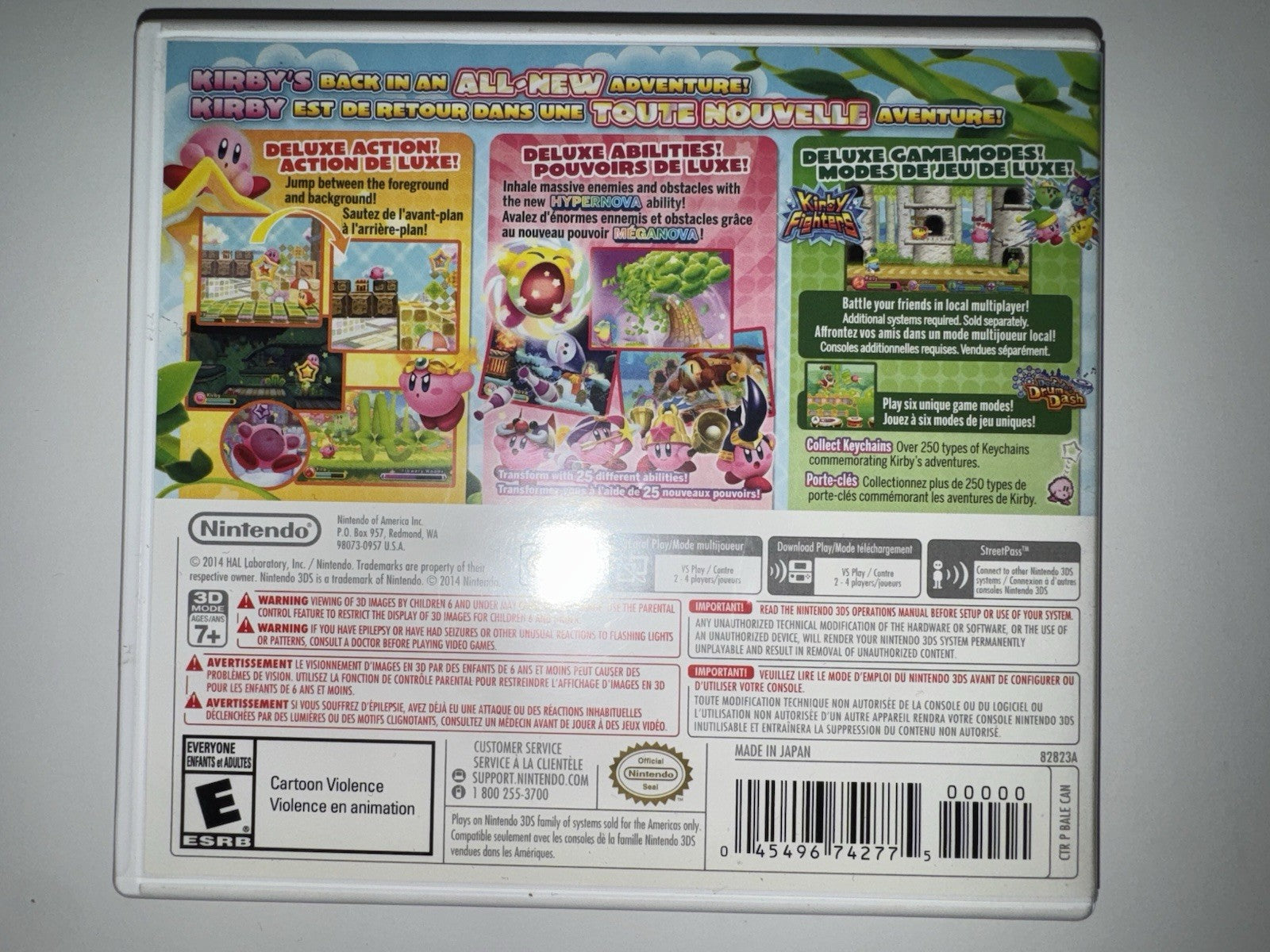 Kirby: Triple Deluxe (Nintendo 3DS, 2014) 3DS