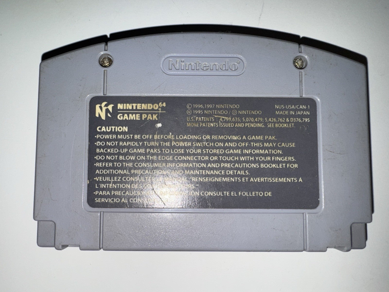 GoldenEye 007 (Nintendo 64, 1997) CART ONLY LOOSE N64