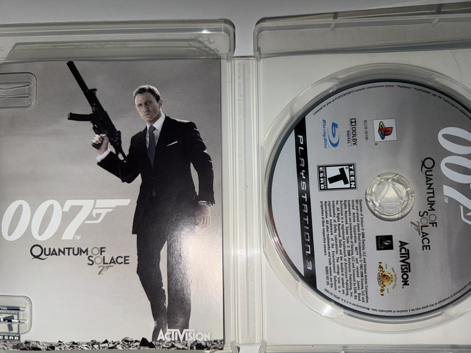 James Bond 007: Quantum Of Solace (Sony Playstation 3, 2008) CIB COMPLETE PS3