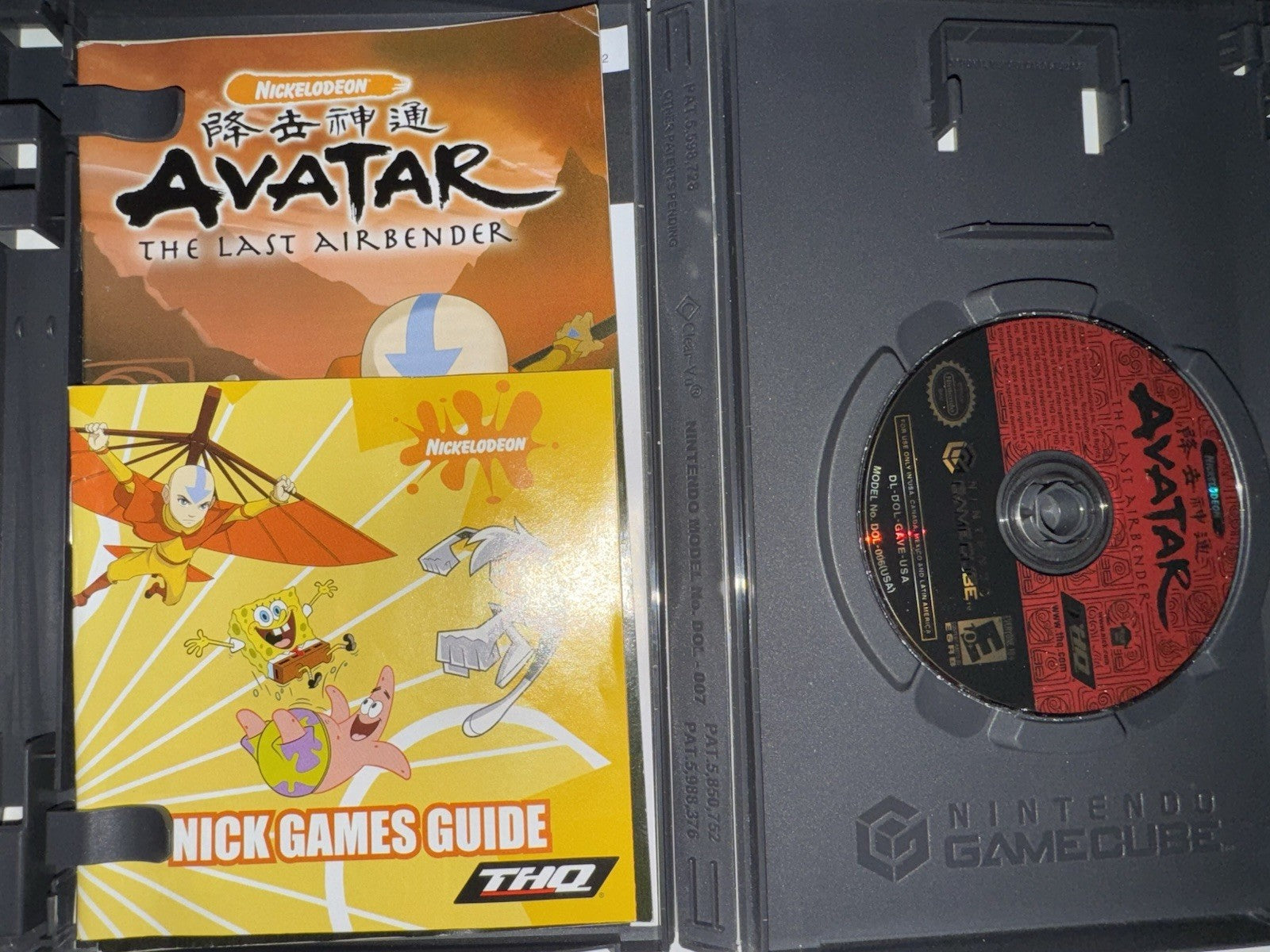Avatar: The Last Airbender (Nintendo GameCube, 2006) CIB Complete GC