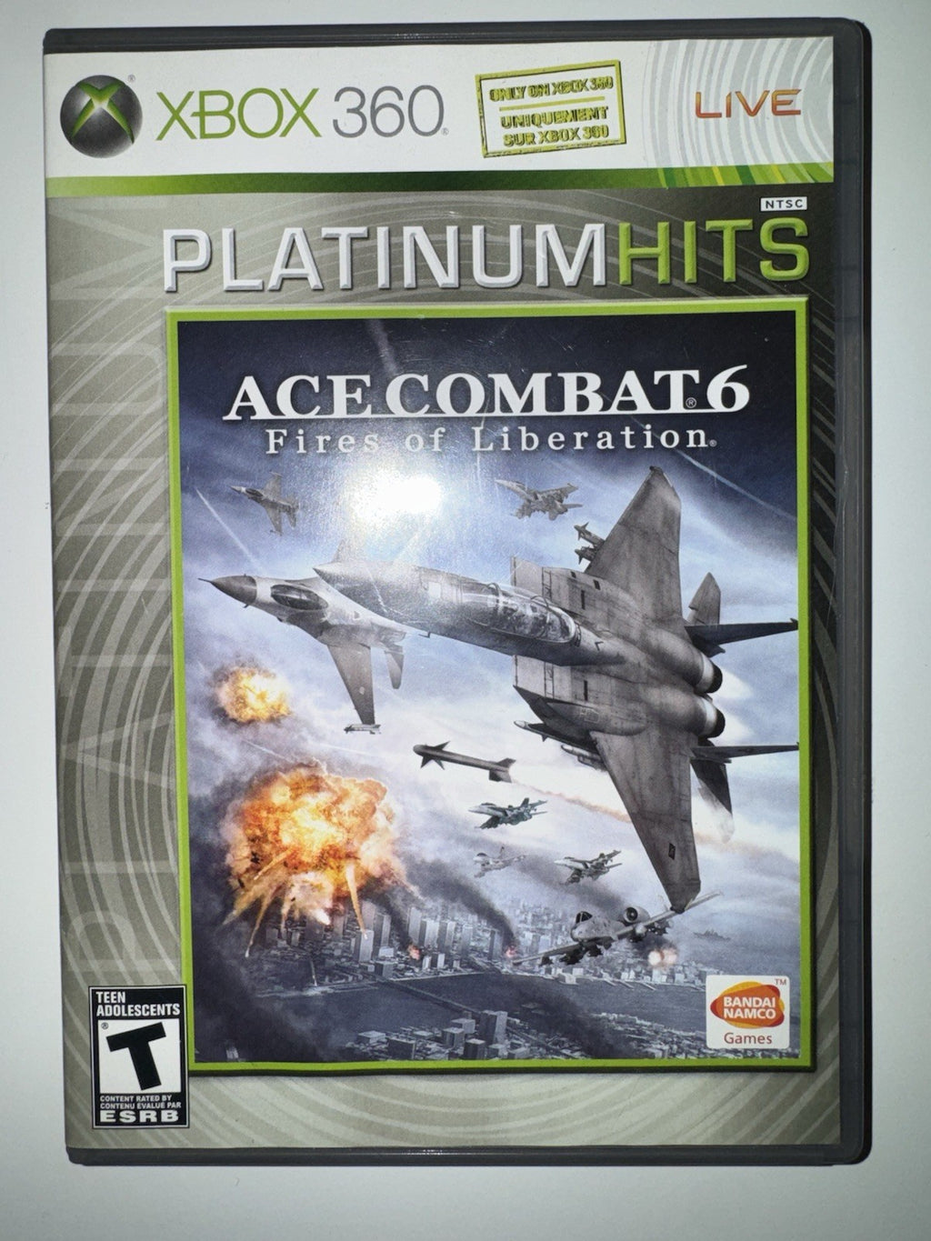 Ace Combat 6: Fires of Liberation (PH) (Microsoft Xbox 360, 2007) CIB XB360