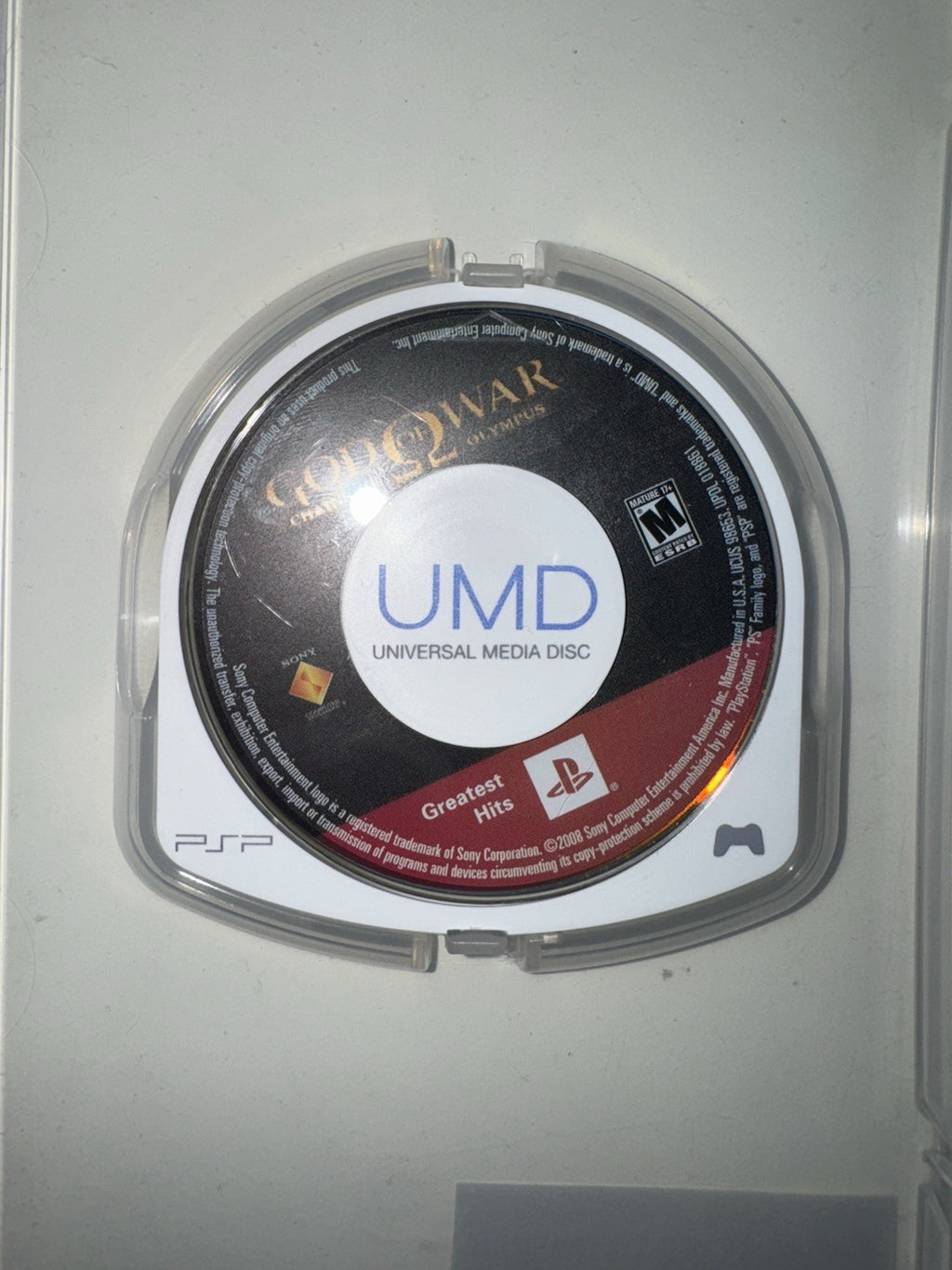 God of War: Chains of Olympus - PlayStation Portable (PSP) Disc Only