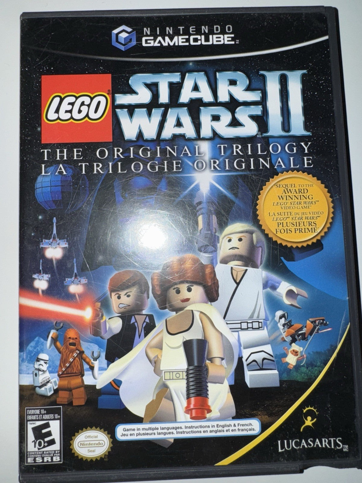 LEGO Star Wars II: The Original Trilogy (Nintendo GameCube 2006) CIB COMPLETE GC