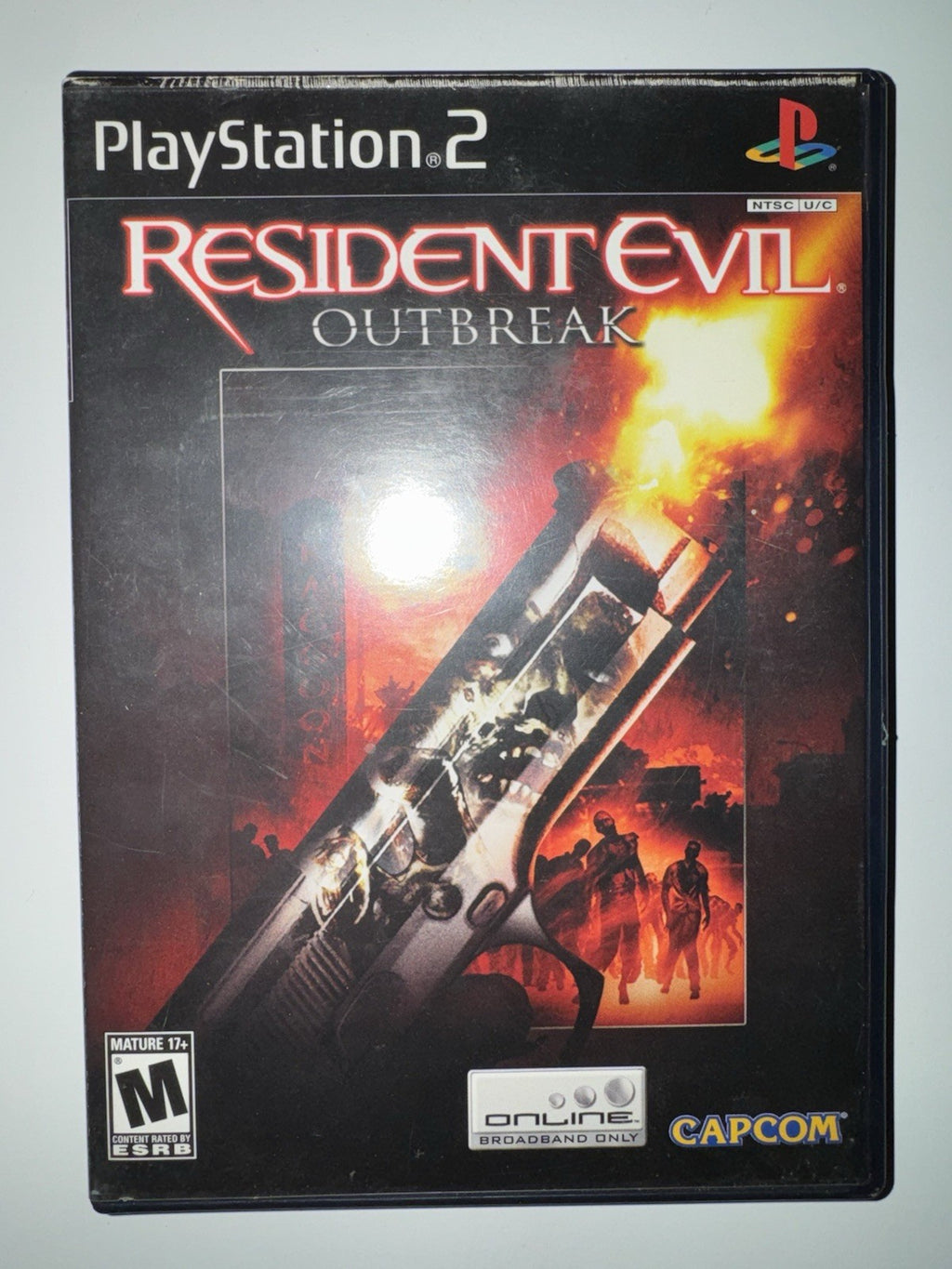 Resident Evil Outbreak (Sony PlayStation 2, 2003) CIB COMPLETE PS2