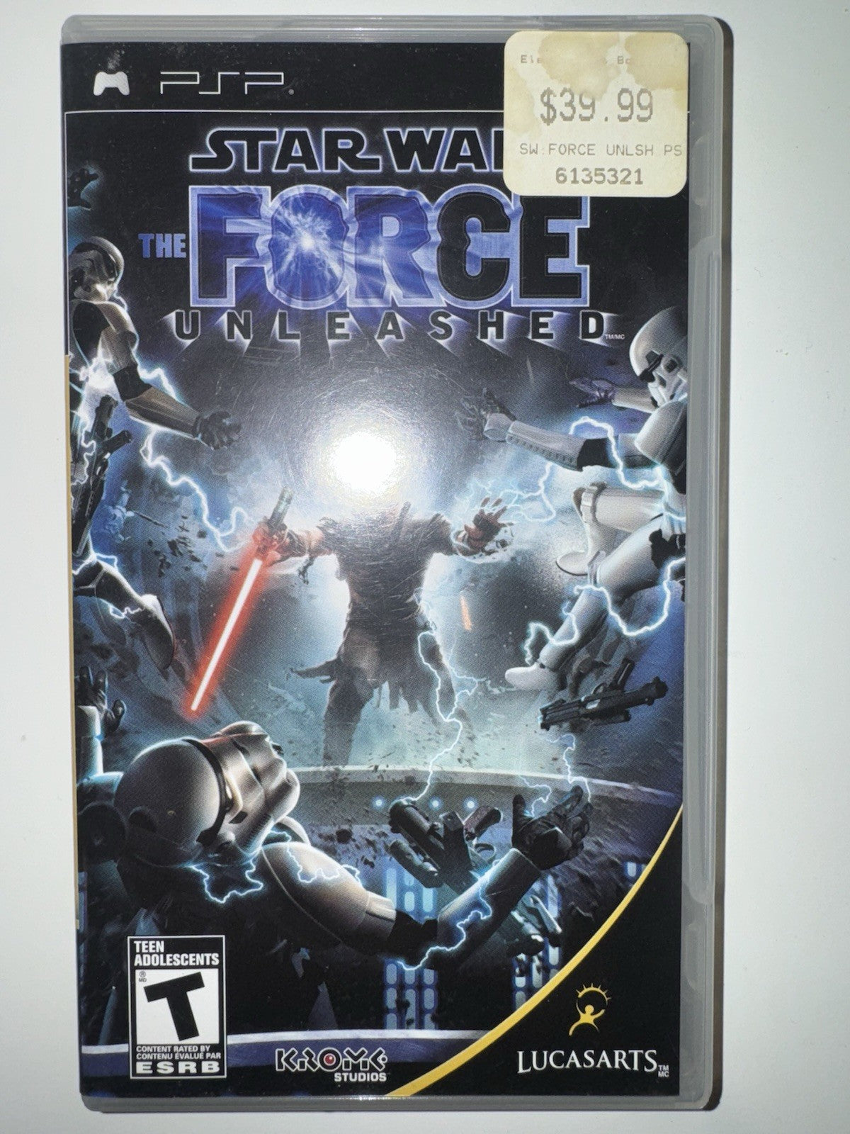 Star Wars: The Force Unleashed (Playstation Portable PSP, 2008)