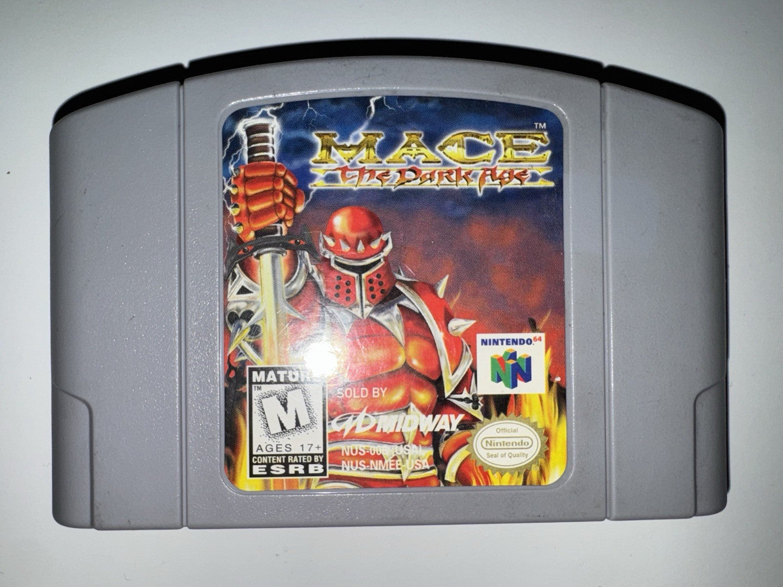 Mace: The Dark Age (Nintendo 64, 1997) CART ONLY N64