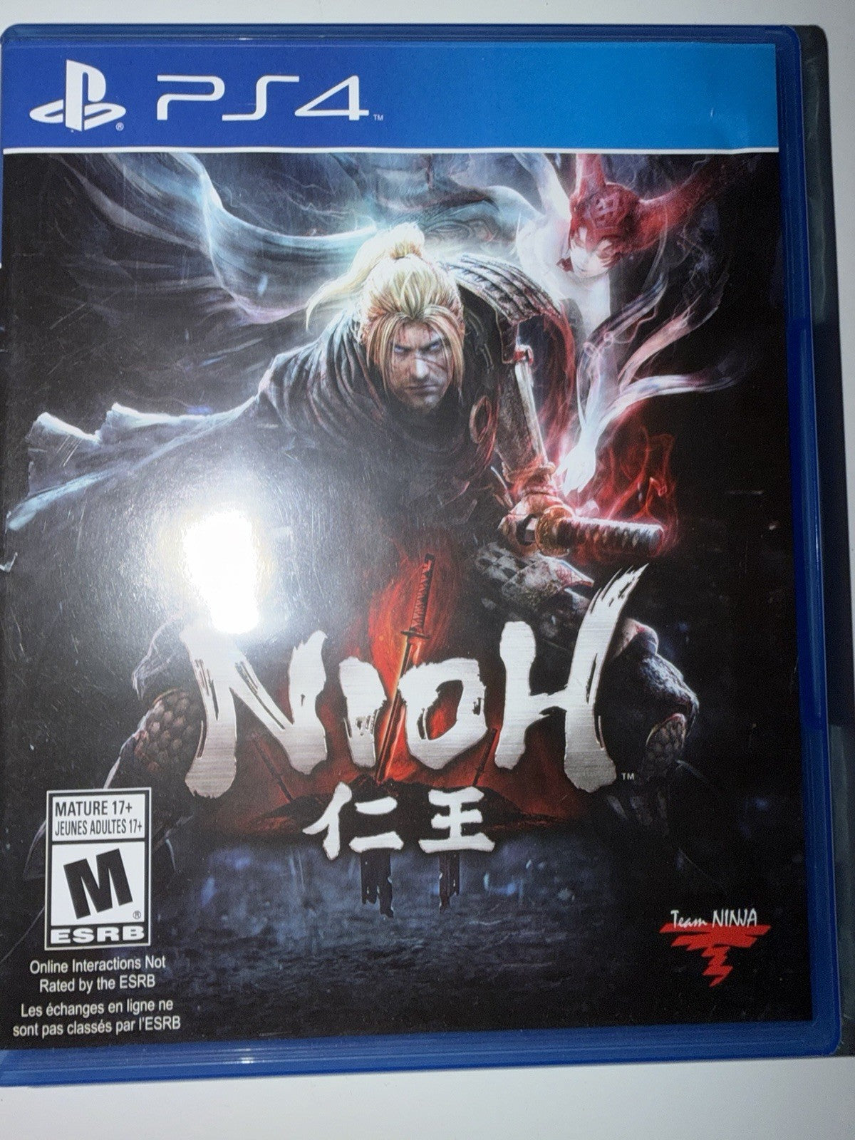Nioh (Sony PlayStation 4, 2017) PS4