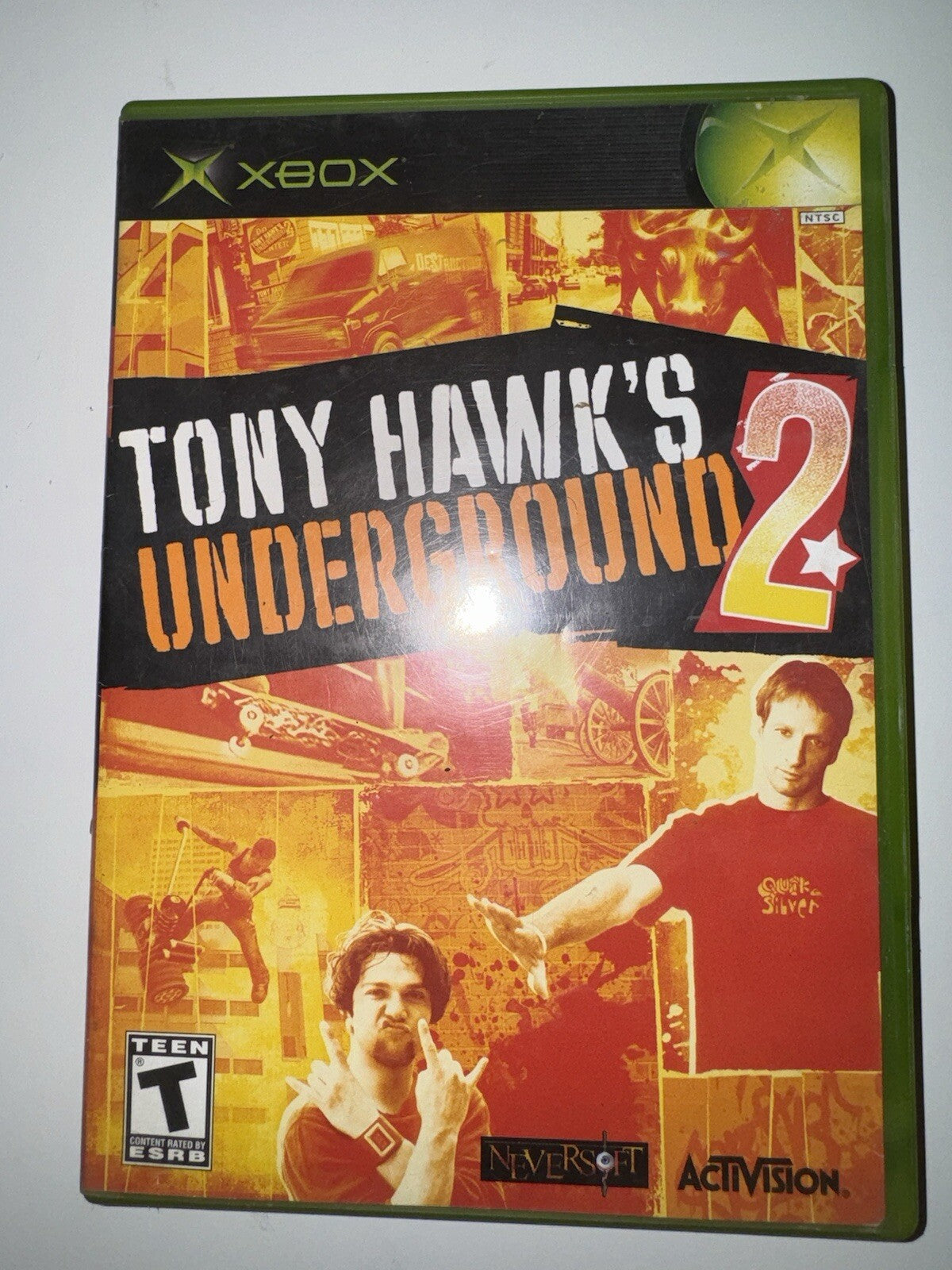 Tony Hawk's Underground 2 (Microsoft Xbox, 2004) COMES IN BOX NO MANUAL