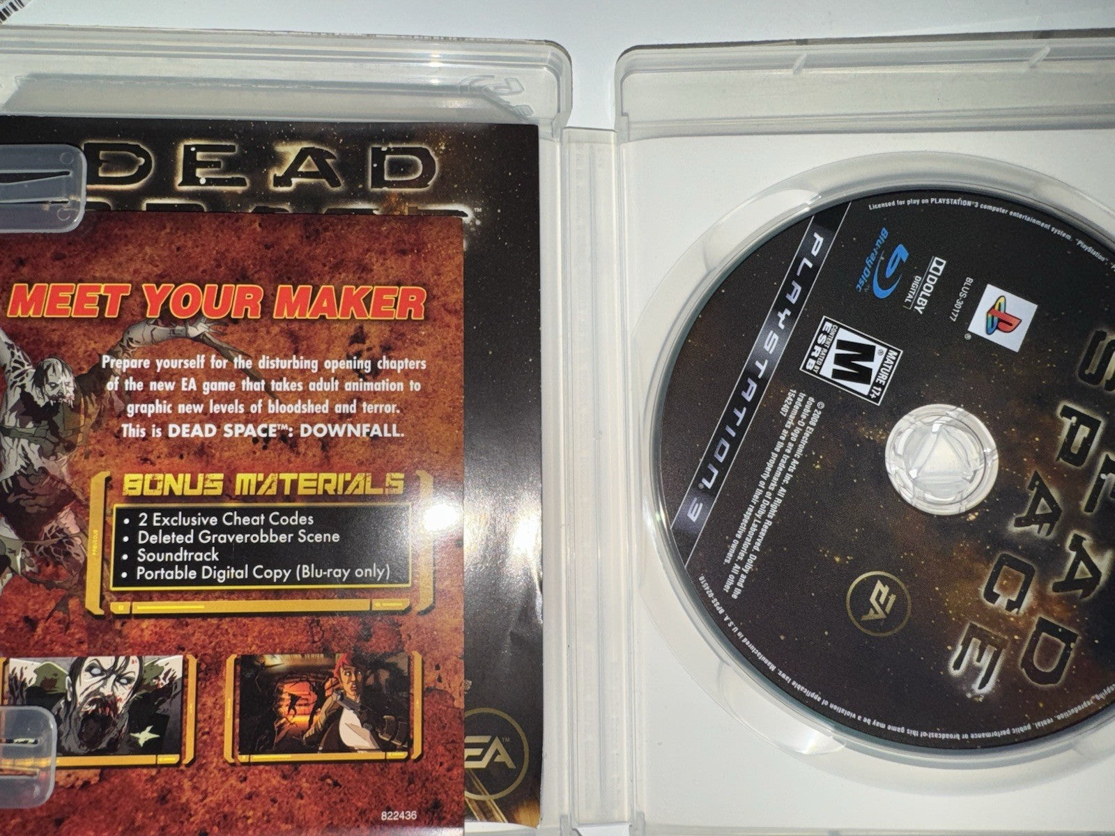 Dead Space (Sony PlayStation 3, 2017) PS3 CIB Complete + MANUAL