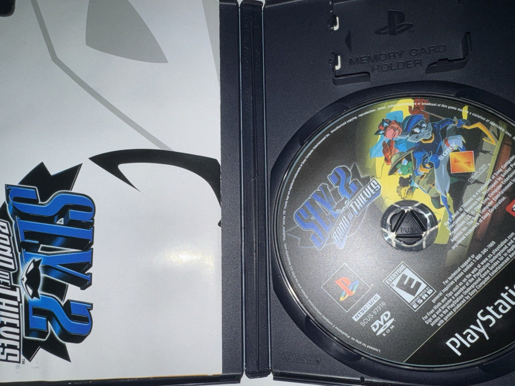Sly 2: Band of Thieves (Sony PlayStation 2, 2004) CIB COMPLETE PS2