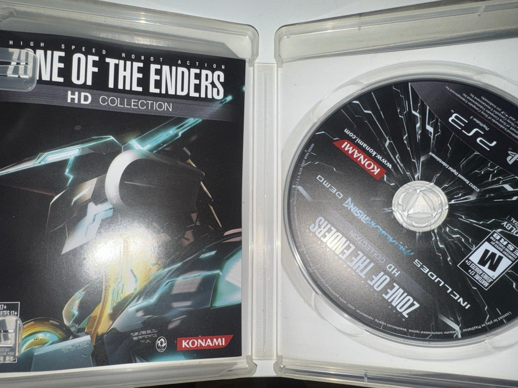 Zone of the Enders HD Collection (Sony PlayStation 3, 2012) CIB COMPLETE PS3