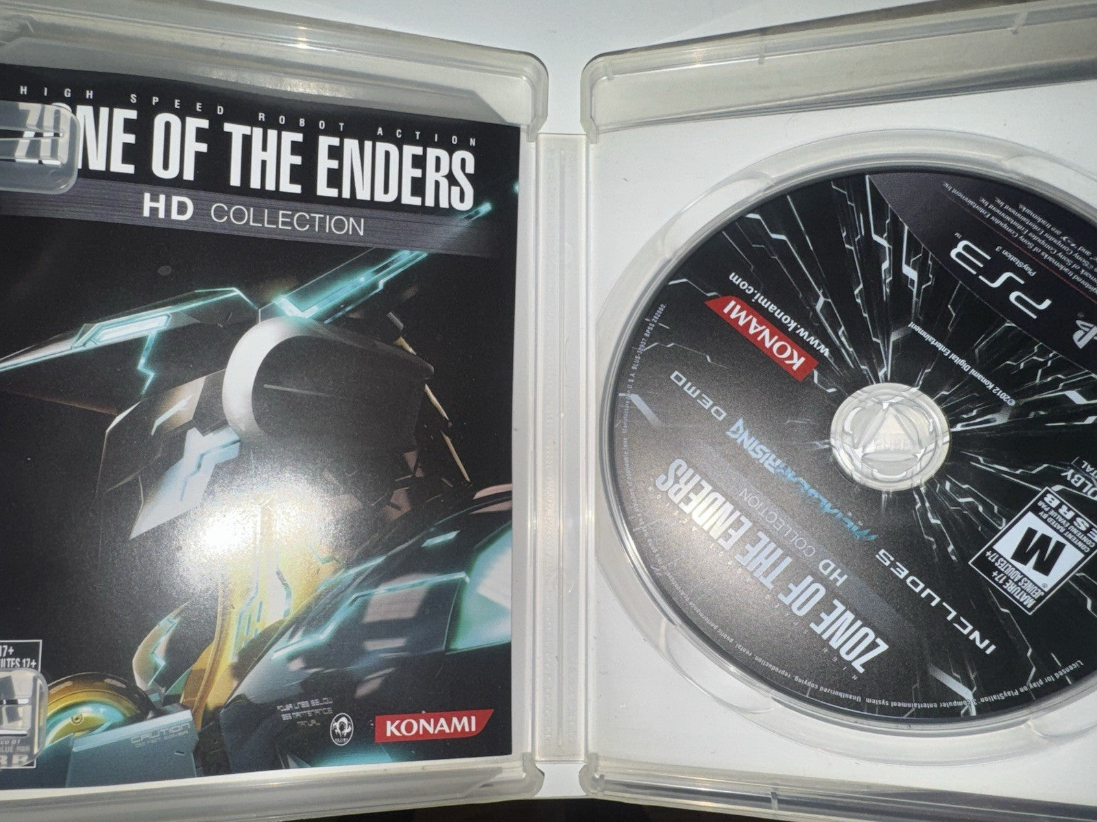 Zone of the Enders HD Collection (Sony PlayStation 3, 2012) CIB COMPLETE PS3