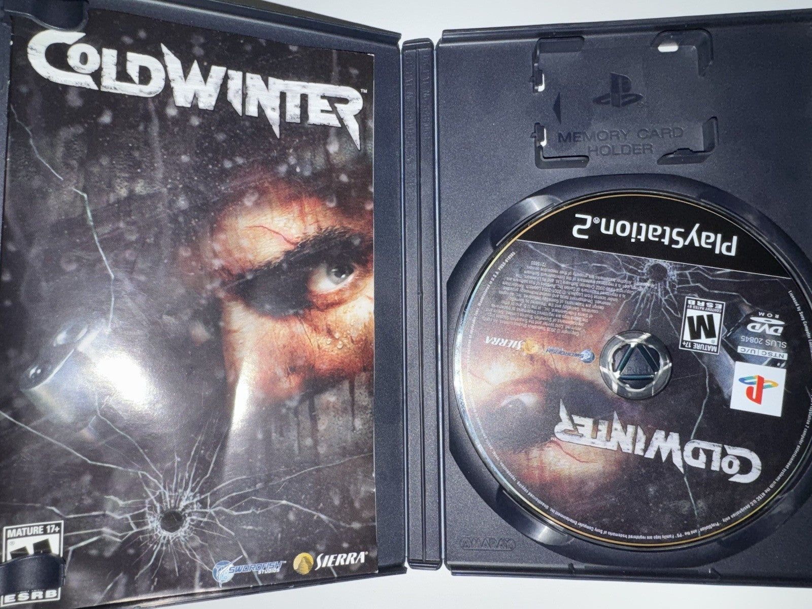 Cold Winter (Sony PlayStation 2, 2005) CIB COMPLETE PS2