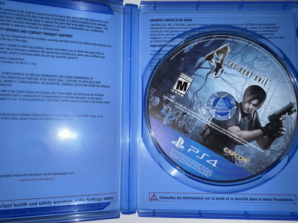 Resident Evil 4 (Sony PlayStation 4, 2016) PS4