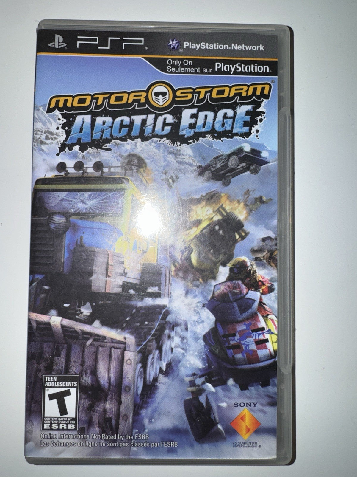 MotorStorm: Arctic Edge (Sony PSP, 2009) CIB COMPLETE PSP