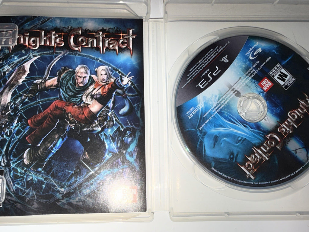 Knights Contract (Sony PlayStation 3, 2011) CIB COMPLETE PS3