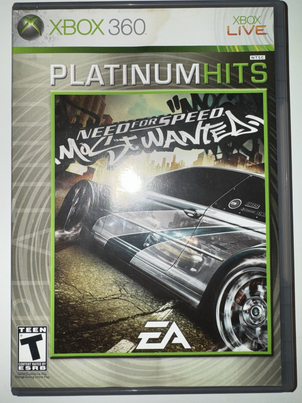 Need for Speed: Most Wanted (Microsoft Xbox 360) CIB COMPLETE + MANUAL XB360