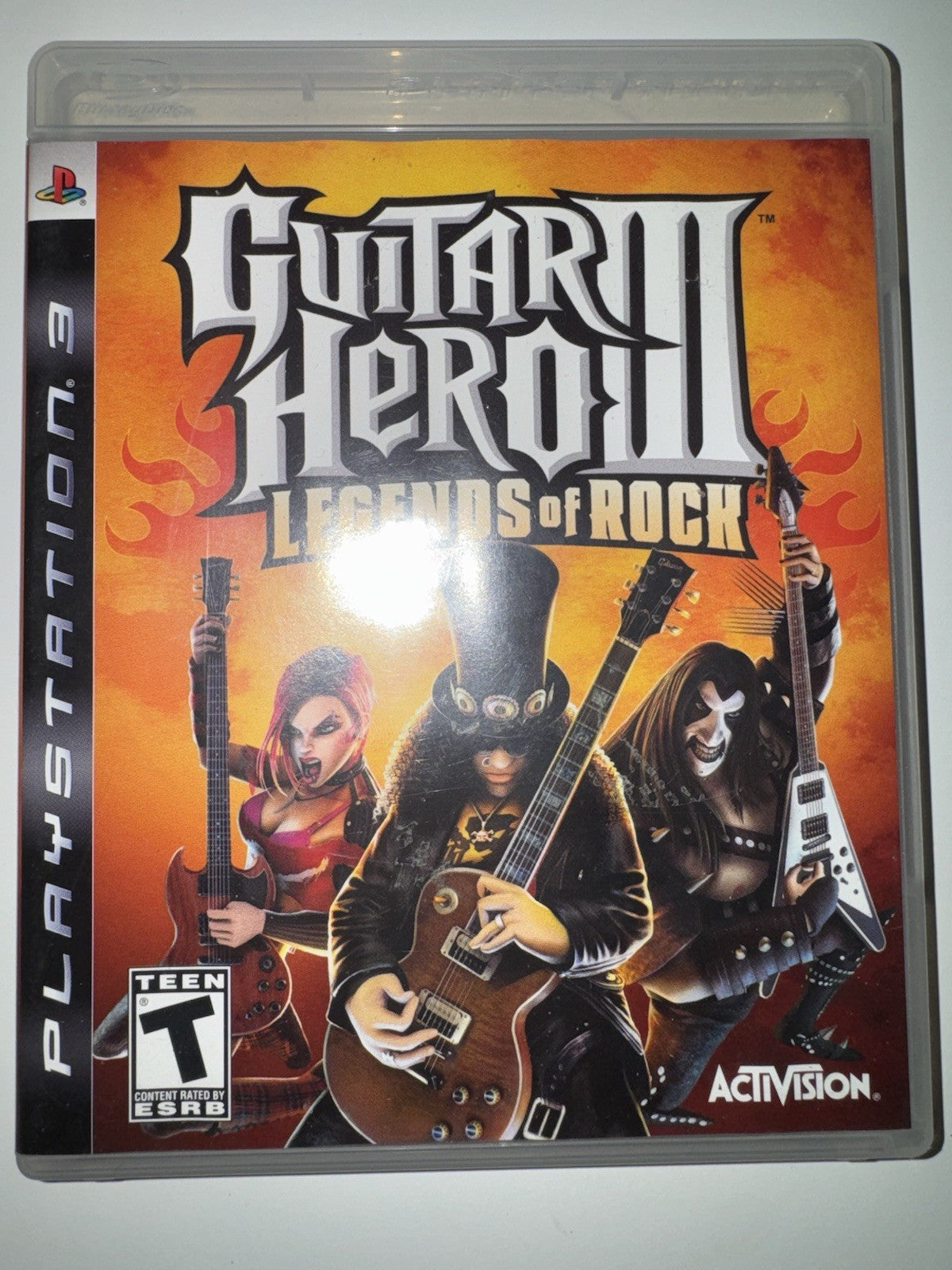 Guitar Hero III: Legends of Rock (Sony PlayStation 3, 2007) CIB COMPLETE PS3