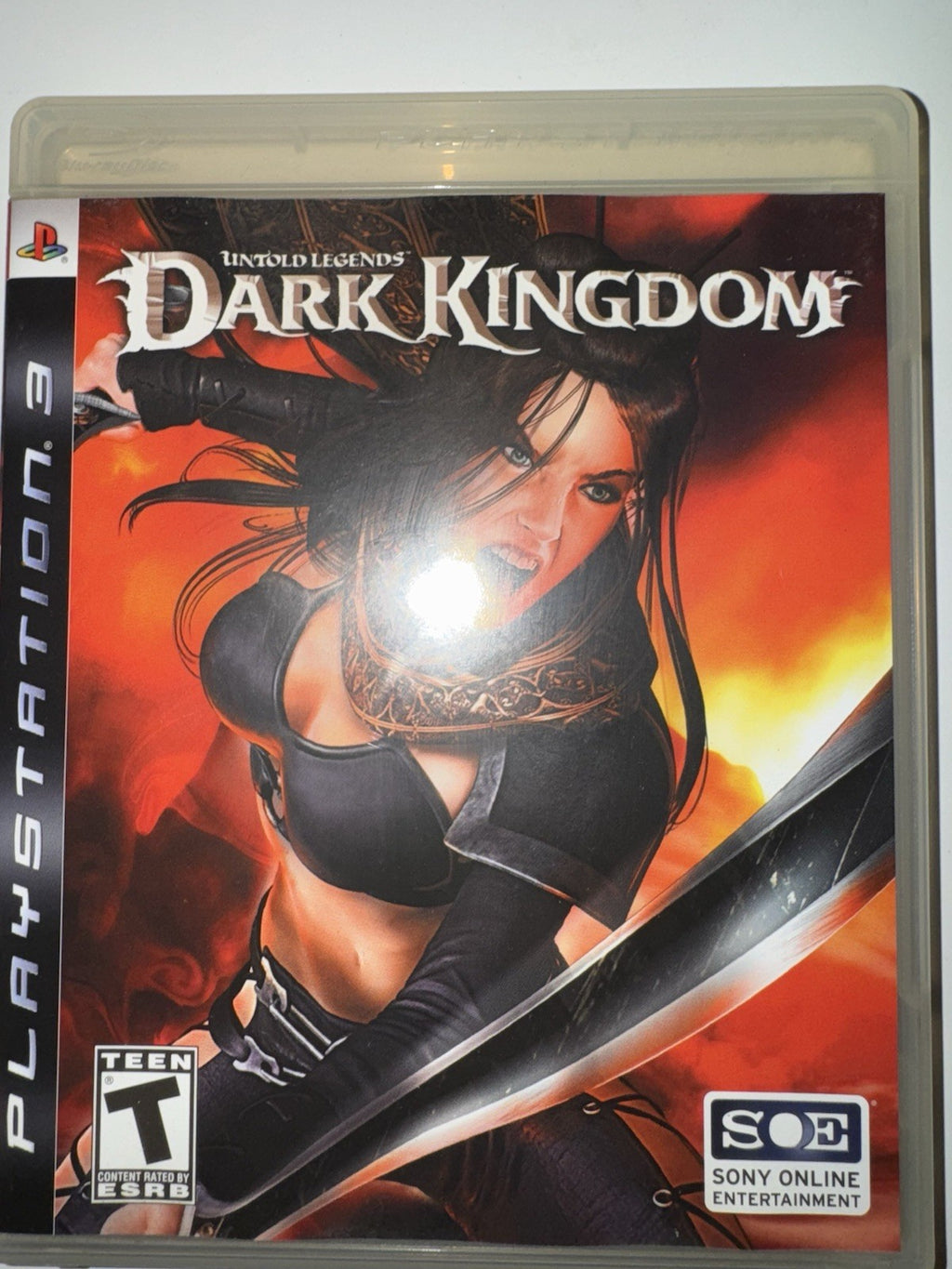 Untold Legends: Dark Kingdom (Sony PlayStation 3, 2006) CIB COMPLETE PS3