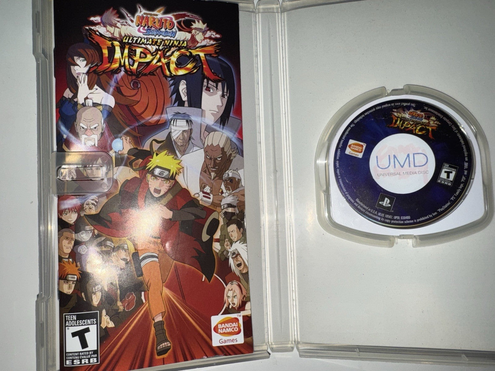 Naruto Ultimate Ninja Impact (Sony, PSP)  CIB COMPLETE + MANUAL PSP