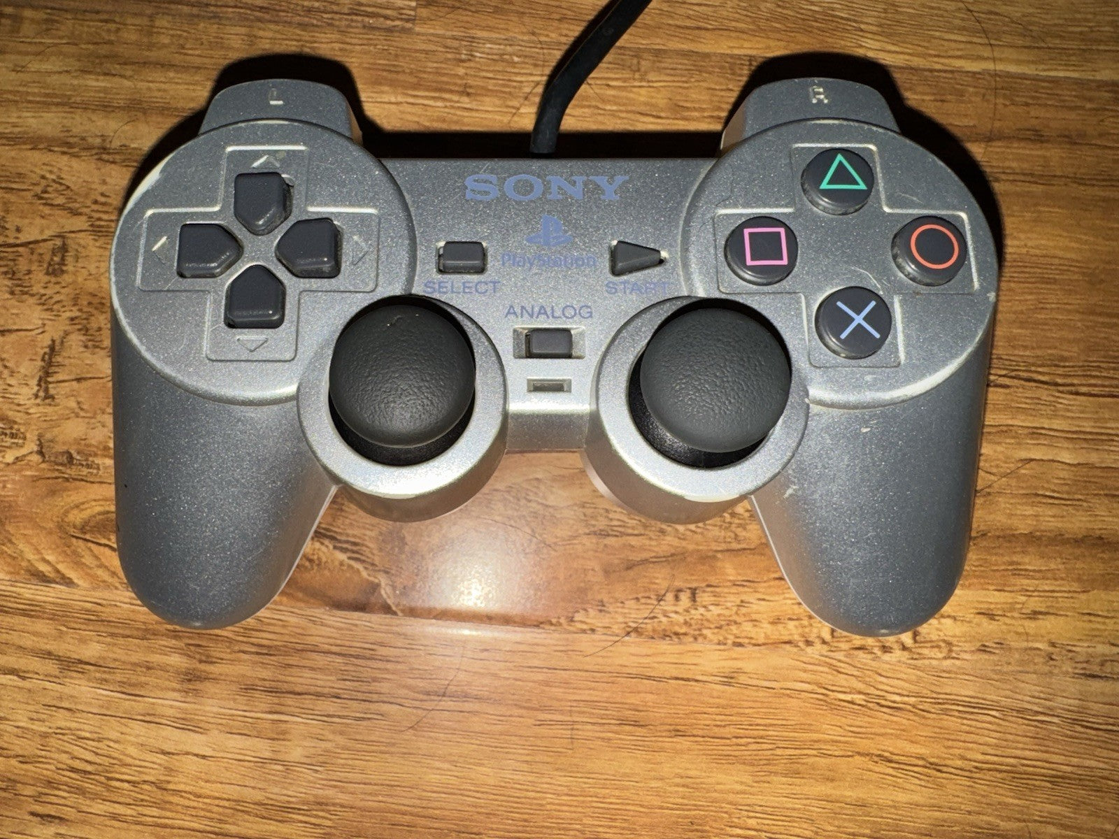 Sony PlayStation 2 Console Slim Silver W/CONTROLLER CABLES AND 2 GAMES PS2