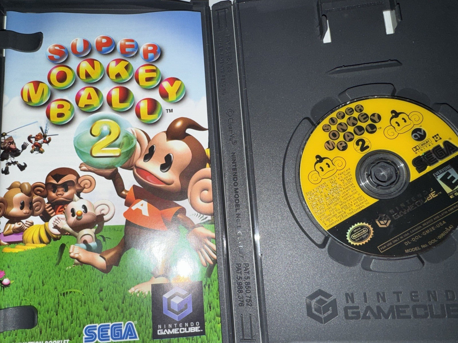 Super Monkey Ball 2 (Nintendo GameCube, 2002) CIB COMPLETE GC