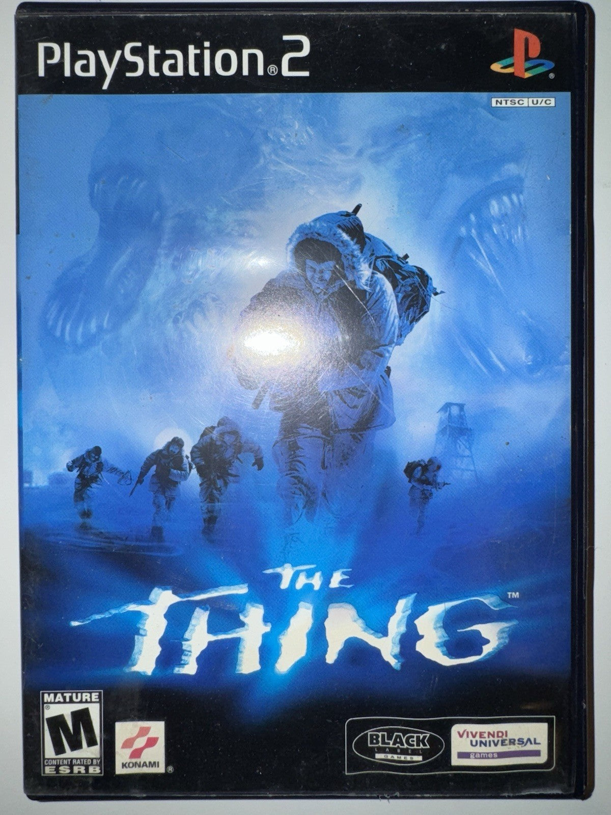 THE Thing (Sony PlayStation 2, 2002) CIB COMPLETE + MANUAL PS2