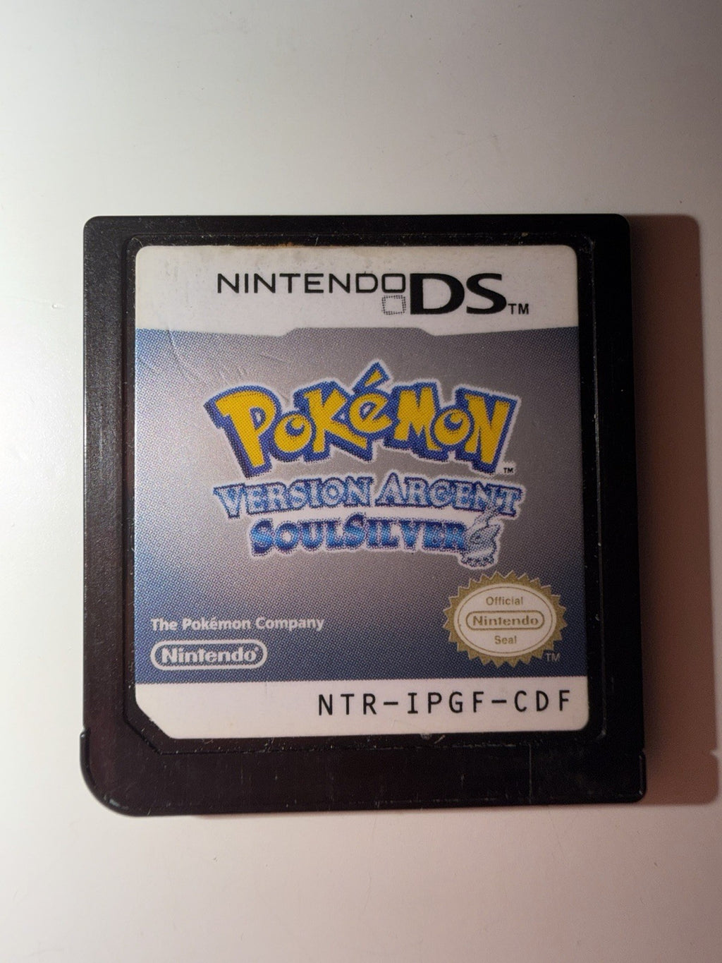 Pokemon Soul Silver Version (Nintendo DS, 2009) Version Argent DS CART ONLY
