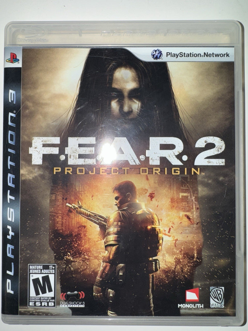 F.E.A.R. 2: Project Origin (Sony PlayStation 3, 2009) CIB COMPLETE + MANUAL PS3